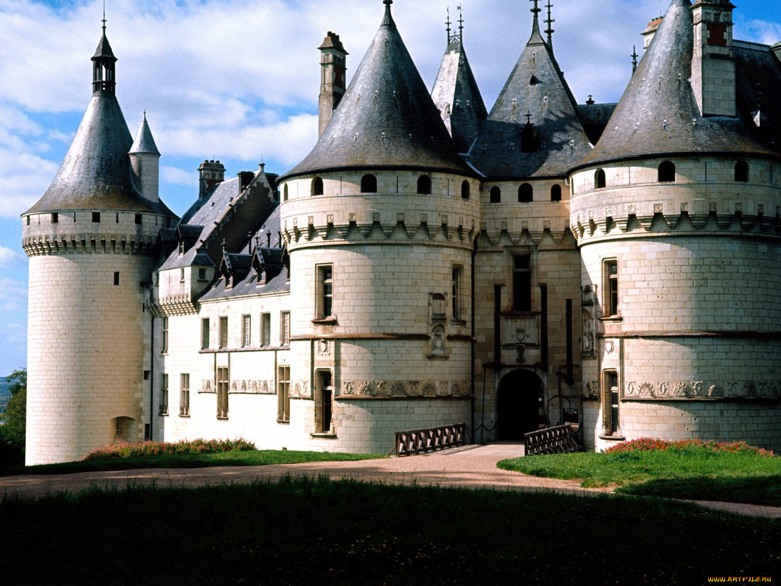 chateau, chaumont, france, 
